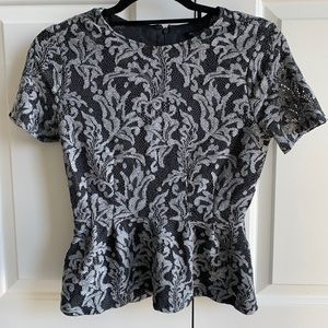 Ann Taylor XSP Peplum Top